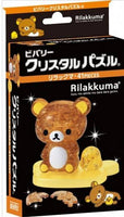 花吉商店*日本Rilakkuma拉拉熊水晶3D立體拼圖