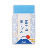 花吉商店*日本PLUS普樂士30週年富士山AIR IN全能雙層橡皮擦